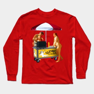 The Hotdog Bath Long Sleeve T-Shirt